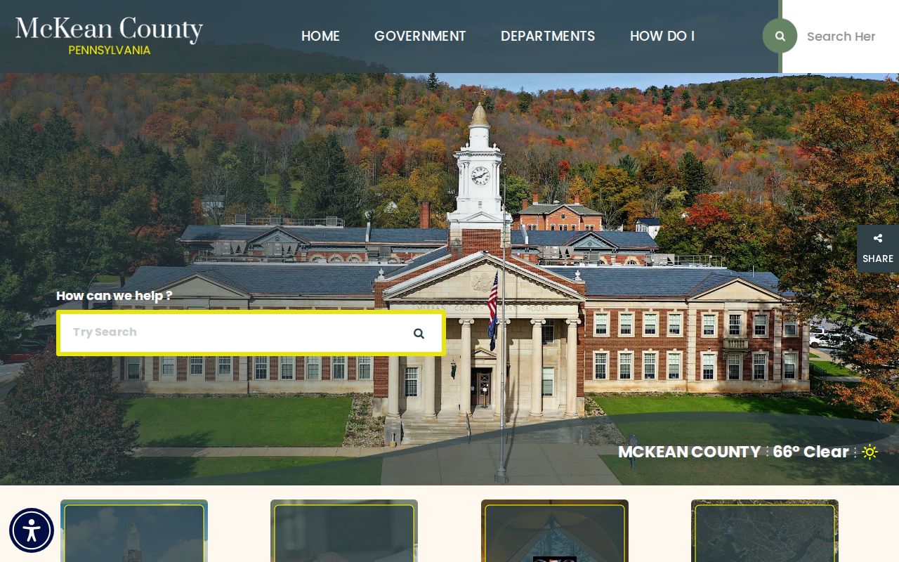 McKean County government criminal records directory